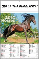Calendario Illustrato Cavalli