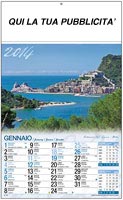 Calendario Illustrato Paesaggi Mediterraneo